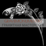 Гравировка виньетки ГВ 0474