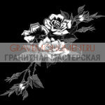 Гравировка виньетки ГВ 0483