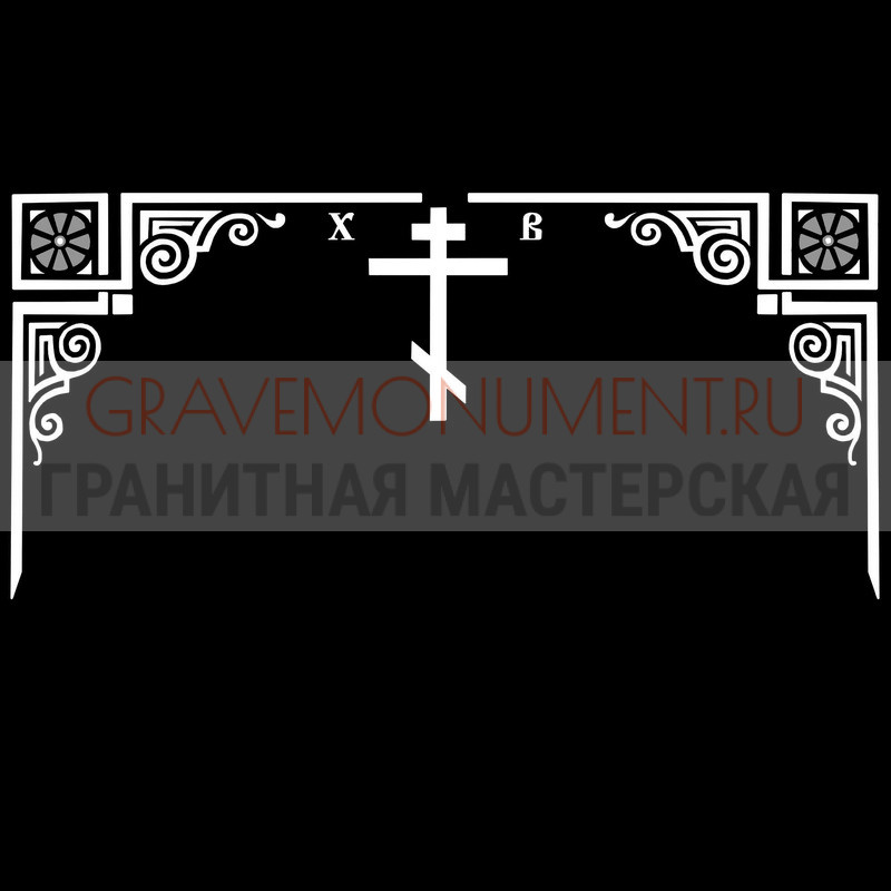 Гравировка виньеток на памятнике Гравировка виньетки ГВ 0598