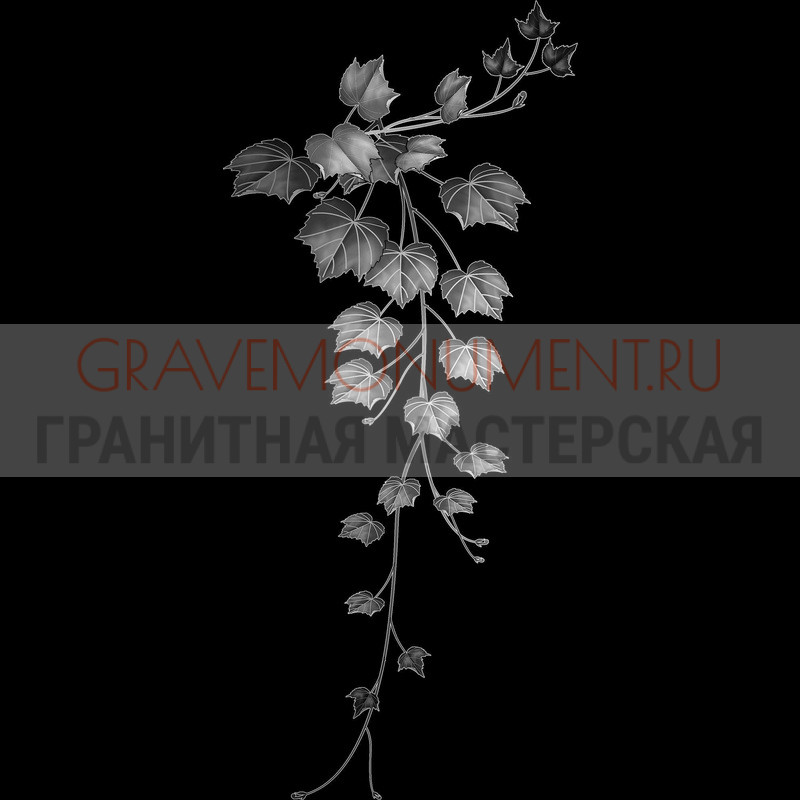 Гравировка виньеток на памятнике Гравировка виньетки ГВ 0600