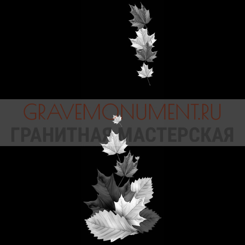 Гравировка виньеток на памятнике Гравировка виньетки ГВ 0655