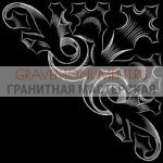 Гравировка виньетки ГВ 0673