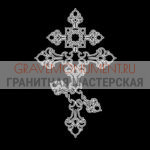 Крест на памятник ХК 0006