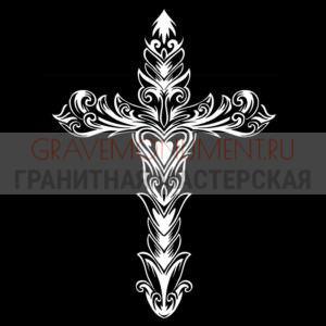 Крест на памятник ХК 0007