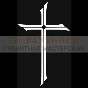 Крест на памятник ХК 0012