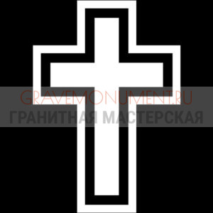 Крест на памятник ХК 0013