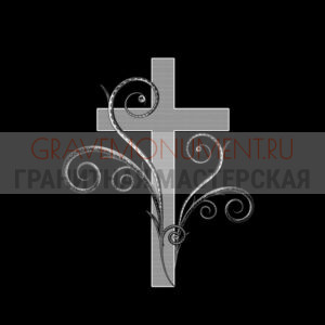 Крест на памятник ХК 0015