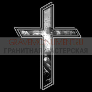 Крест на памятник ХК 0025