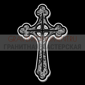 Крест на памятник ХК 0033