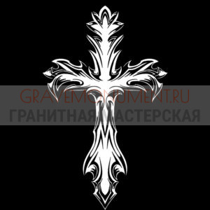 Крест на памятник ХК 0052