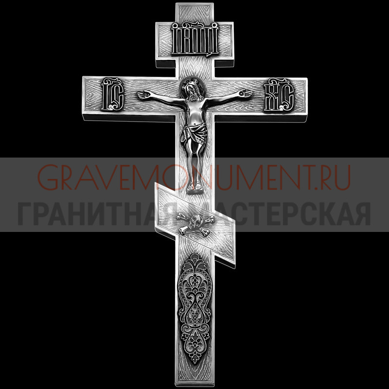 Гравировка креста на памятник Крест на памятник ХК 0070
