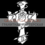 Крест на памятник ХК 0074