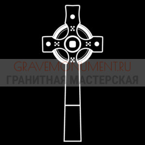 Крест на памятник ХК 0080