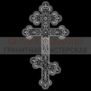 Крест на памятник ХК 0083