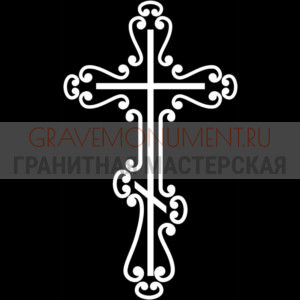 Крест на памятник ХК 0085