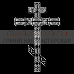 Крест на памятник ХК 0092