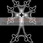 Крест на памятник ХК 0099