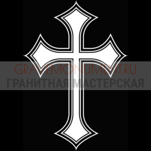 Крест на памятник ХК 0119