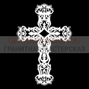 Крест на памятник ХК 0124