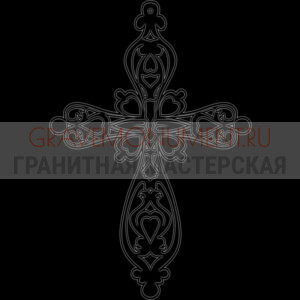 Крест на памятник ХК 0127