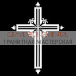 Крест на памятник ХК 0130