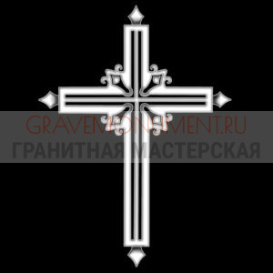 Крест на памятник ХК 0130