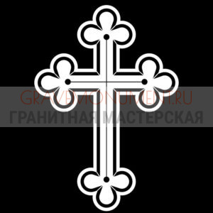 Крест на памятник ХК 0132