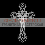 Крест на памятник ХК 0133