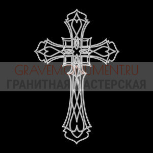 Крест на памятник ХК 0133