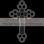 Крест на памятник ХК 0160