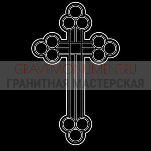 Крест на памятник ХК 0160
