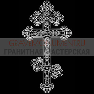 Крест на памятник ХК 0163