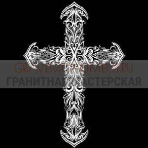 Крест на памятник ХК 0167