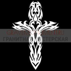 Крест на памятник ХК 0182