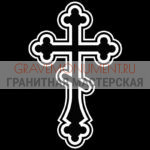 Крест на памятник ХК 0192