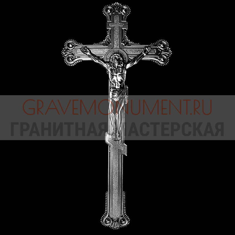 Гравировка креста на памятник Крест на памятник ХК 0240
