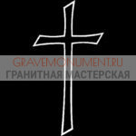 Крест на памятник ХК 0261