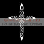 Крест на памятник ХК 0315