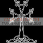 Крест на памятник ХК 0321
