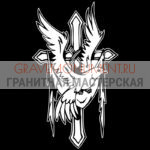 Крест на памятник ХК 0380