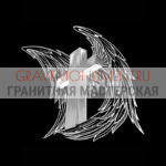 Крест на памятник ХК 0386