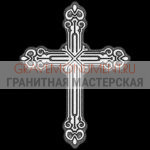 Крест на памятник ХК 0389
