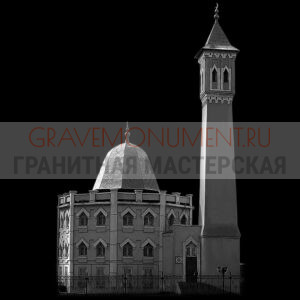Гравировка мечети ГМ  0004