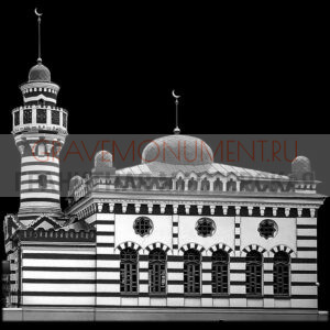 Гравировка мечети ГМ  0009