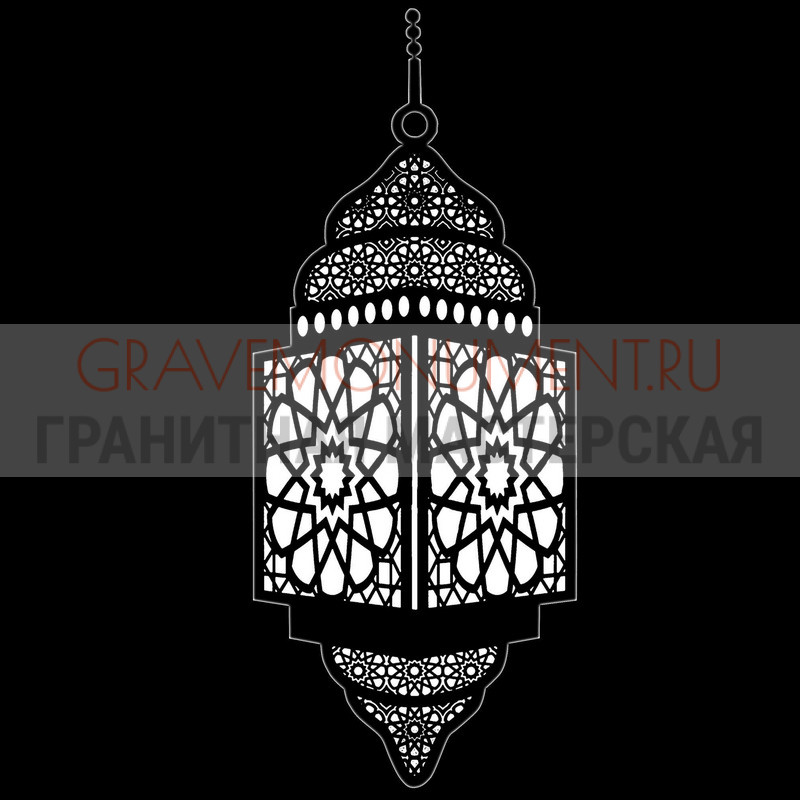 Художественная гравировка мечети на памятник Гравировка мечети ГМ 0023