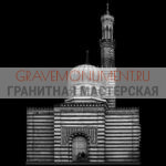 Гравировка мечети ГМ  0082