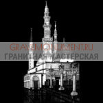 Гравировка мечети ГМ  0099