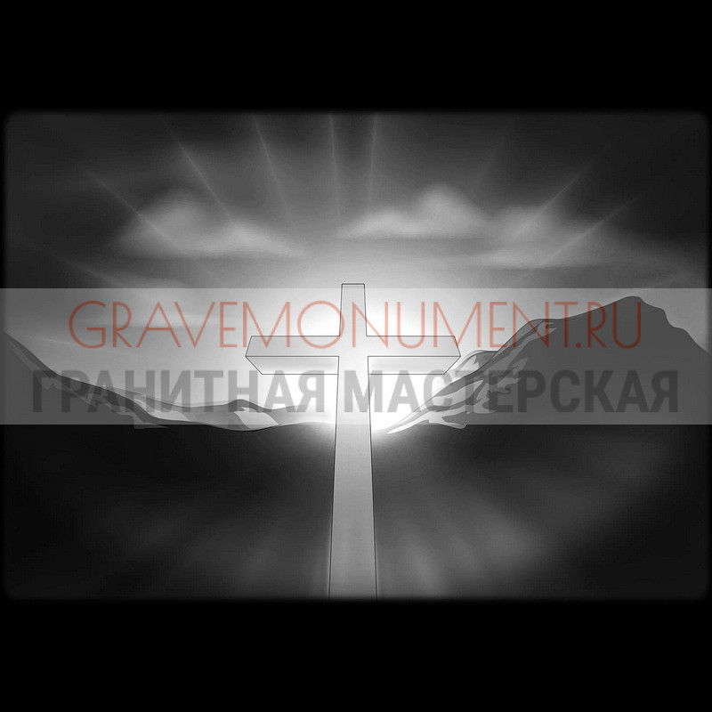 Художественная гравировка образов святых Святые на памятник ГС 0021