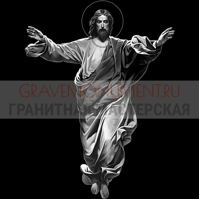 Художественная гравировка образов святых Святые на памятник ГС 0213