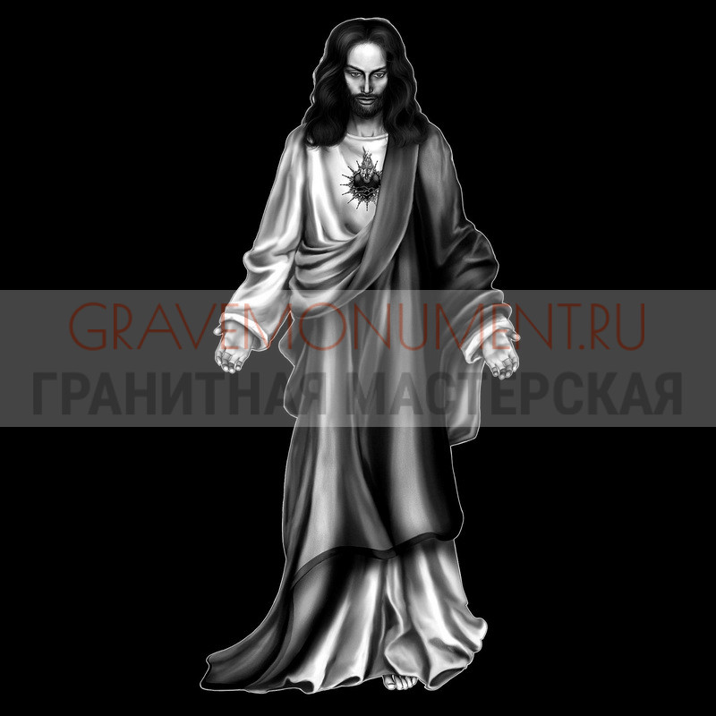 Художественная гравировка образов святых Святые на памятник ГС 0219